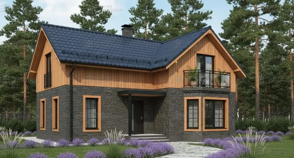 Проект Двухэтажный дом 14 на 15, 171 м2