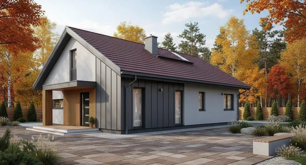 Проект Одноэтажный дом 15 на 12, 122 м2