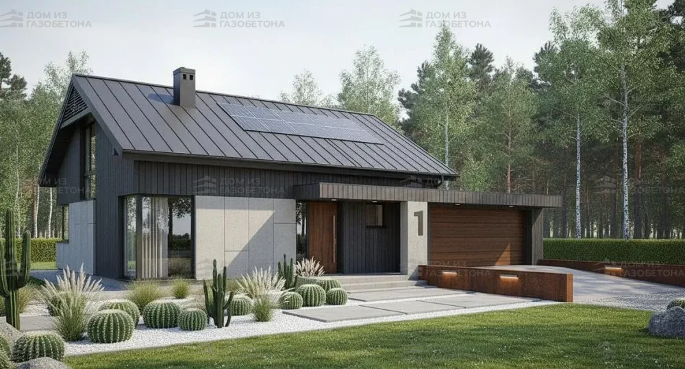 Проект Одноэтажный дом 15 на 19, 155 м2