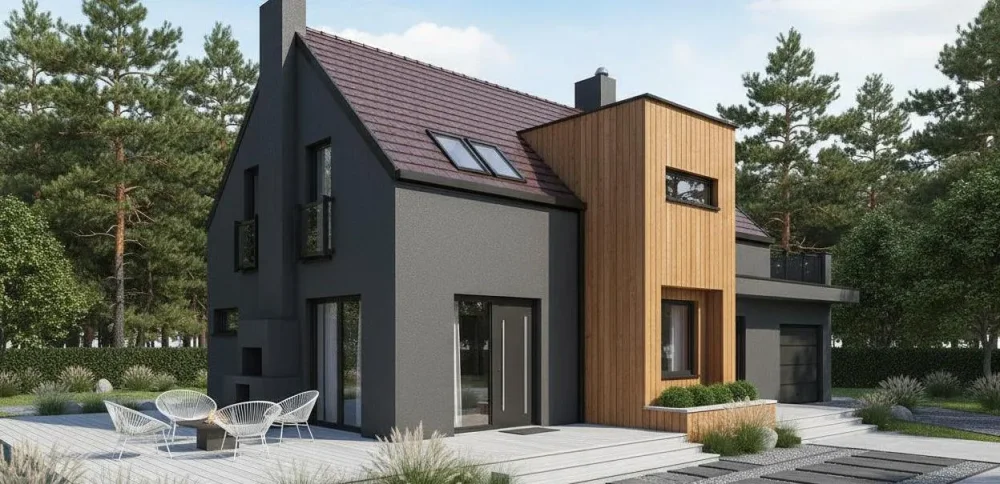 Проект Двухэтажный дом 16 на 9, 144 м2