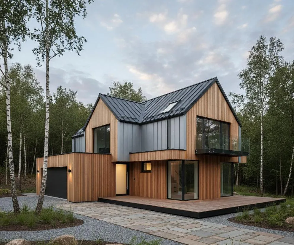 Проект Двухэтажный дом 16 на 19, 223 м2